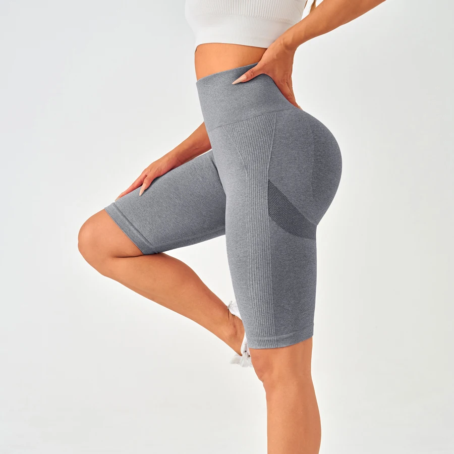 Women Sports Leggings Sportswear Woman Gym Legging Seamless Yoga Shorts w/Tummy Control Women's Shorts Fitness Female Clothing 3