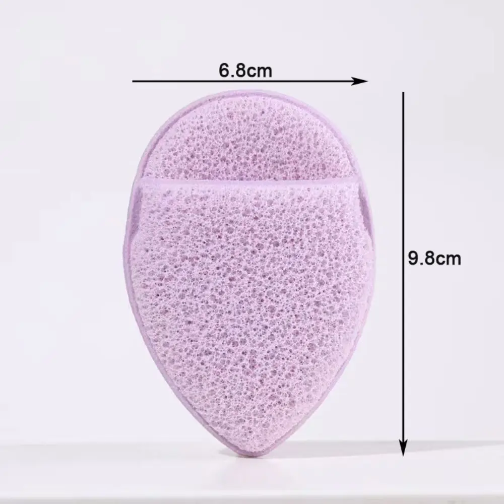 Exfoliator Facial Cleaner Sponge Water Drop Shaped Skin Care Scrub Puff Gentle Soft Cosmetic Sponges Cleansing Sponge Face