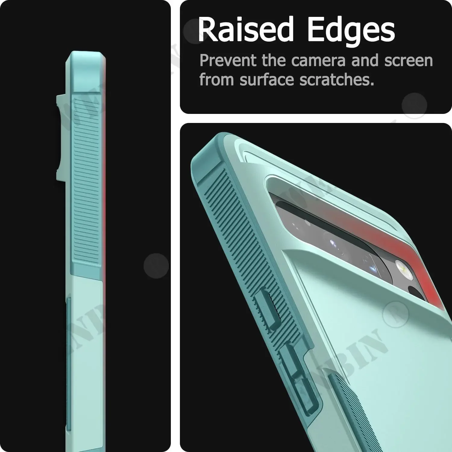 Heavy Duty Slim Armor Shockproof Protector Case - Premium Anti-Drop Rugged Cover
