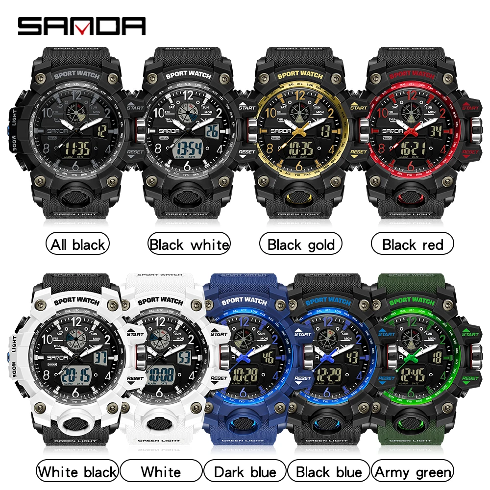 New Youth Sports Trend Korean Edition Electronic Watch Men's Creative Personalized Watch reloj hombre pagani design часы