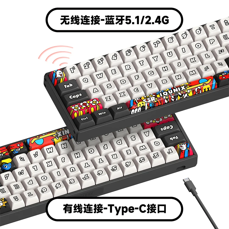 IQUNIX F65 Hitchhiker 無線メカニカルキーボード