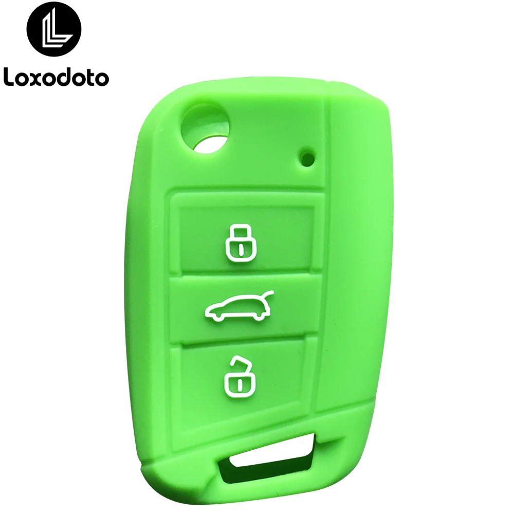 Silicone Protective Key Chain Case Cover