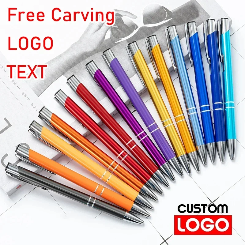 20-200 Pens Ballopint Pen Metal Ball Pen Support Print Advertising Personalized Advertising