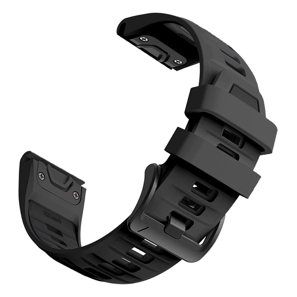 Enhanced Silicone Watch Band - 20mm QuickFit Strap Bracelet