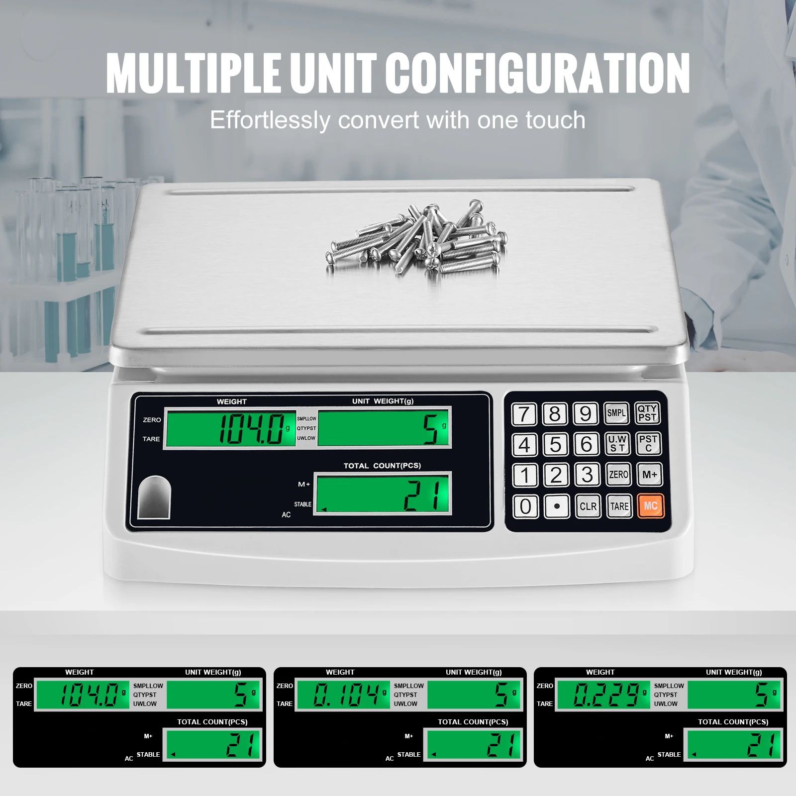Digital Industrial Counting Scale 30kg