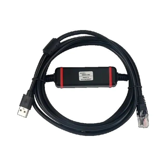 สายเคเบิลข้อมูล USB แบบ NWOH-CNV สำหรับ Fuji ryc /w/smart/ ALPHA5ซีรีส์เซิร์ฟเวอร์แก้จุดบกพร่อง RYC751D3-VVT2ดาวน์โหลดสาย RYH152F5-vv2 1