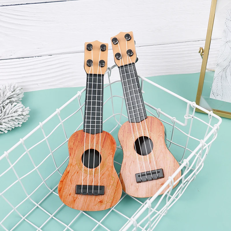 Mini Guitar 4 Strings Classical Guitar Toy Musical Instruments for Kids FA