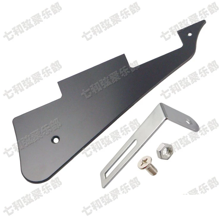 

2 Set Black Guitar Pickguard Scratchplate and Pickguard Support Bracket for Electric guitar / Guitar parts
