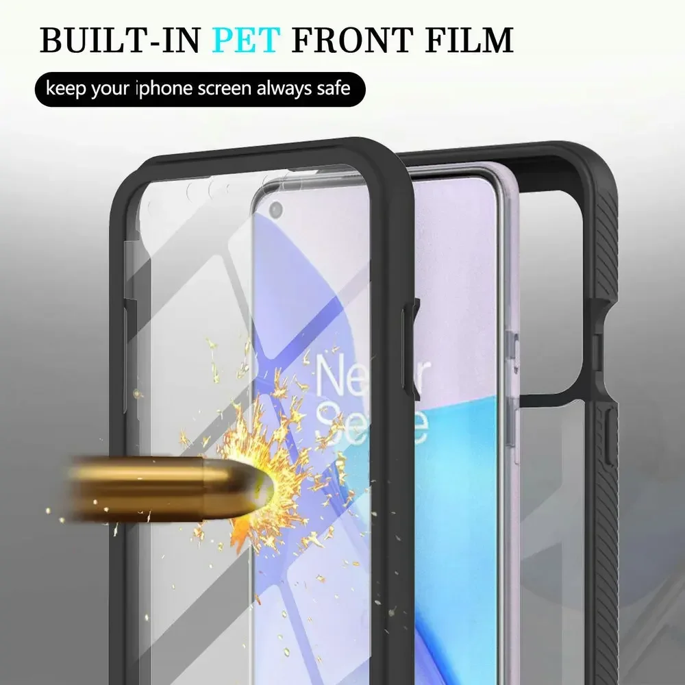 Crystal Clear 360° Protective Bumper Armor Case