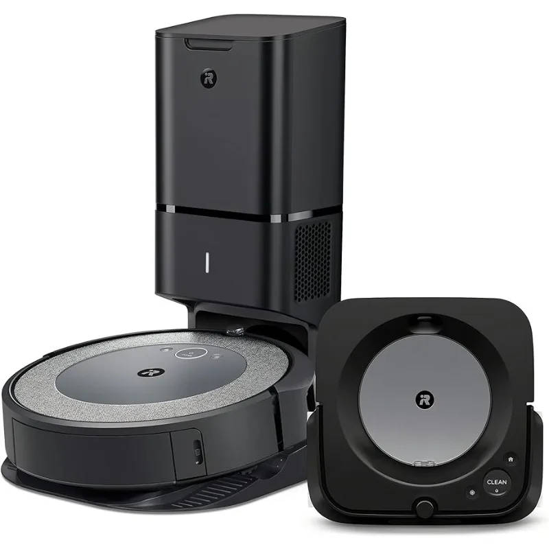 

iRobot Roomba i3+ EVO (3550) Robot Vacuum and Braava Jet m6 (6113) Robot Mop Bundle - Wi-Fi Connected