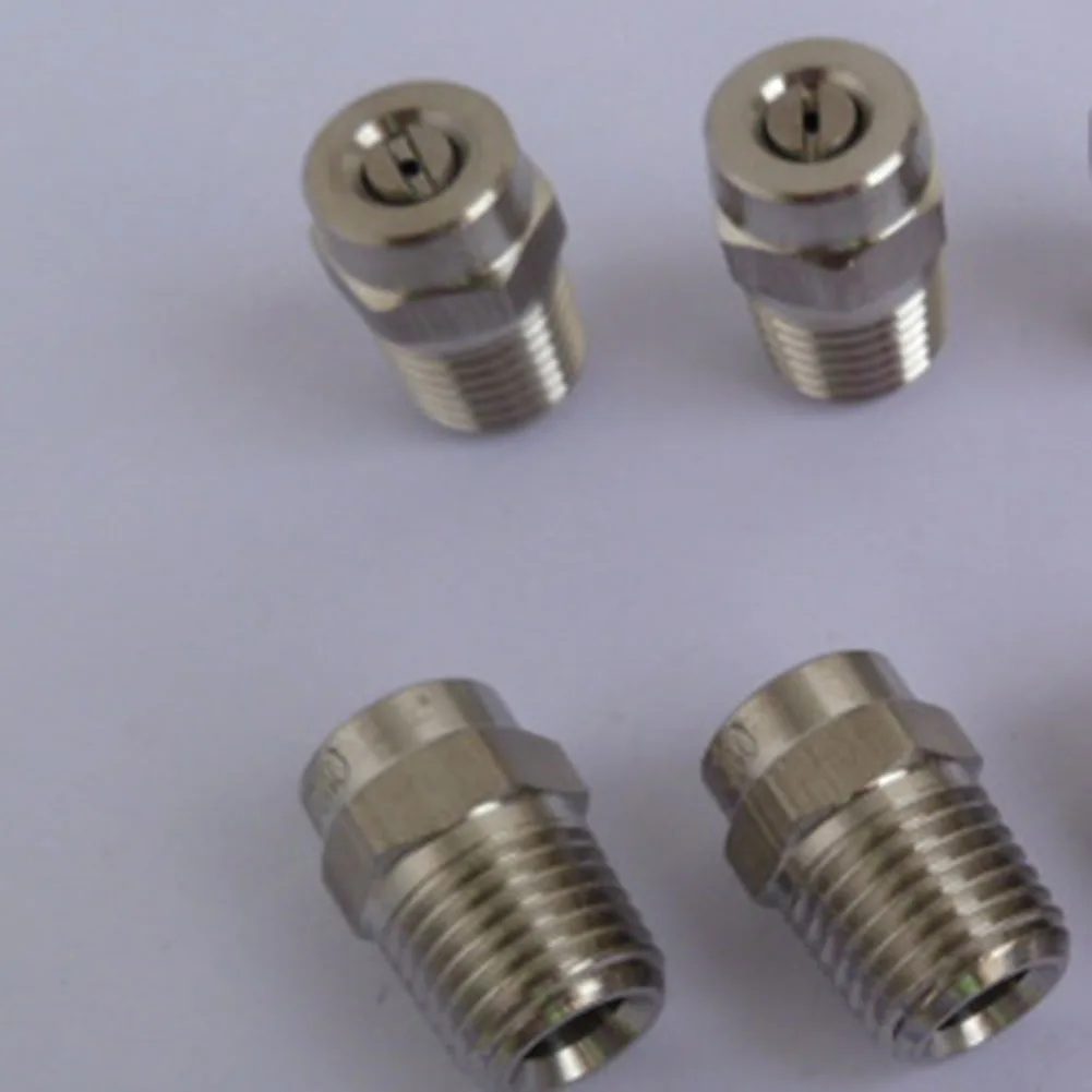 1pc Pressure Washer Cleaning Nozzle 0 15 25 40 Degree Water Jet Angle Speed 1/4 Thread For Pressure Washer Jet Wash Spray Nozzle