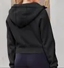 Women Long Sleeve Zip Up Hoodies Cropped Sweatshirts Fall Spring 2024 Outfits Casual Hooded Tops 6