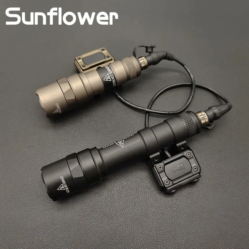 

Surefir Tactical Flashlight M300 M300B M600 M600B Scout Light With Pressure Switch 600 Lumen Airsoft Hunting Weapon Gun Light
