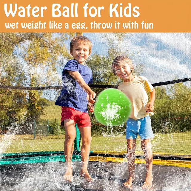 30 reusable children's water marbles - durable non-toxic pool beach toys with vibrant mixed colors for outdoor water activities 5