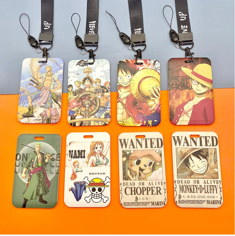 Porte-cartes One Piece Luffy ontariAnime Around avec lanière