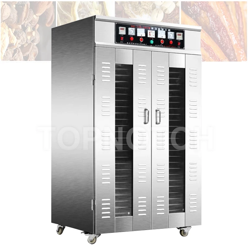 

China Electric Food Bacon Sausage Dried Meat Dryer 40 Layers Vegetable Fruit Dehydrator