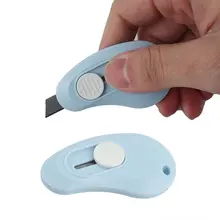 

Mini Portable Small Utility Knife Candy Color Mini Unpacking Paper Cutter Letter Office Utility Cutting envelope Or bag