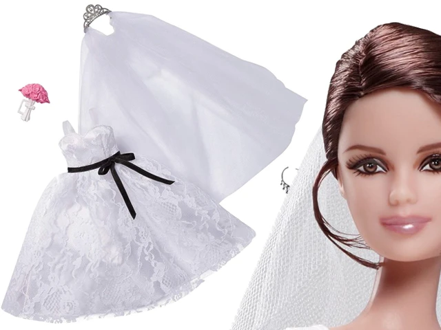 Kleding En Accessoires Barbie Pop Bruid|Poppen| - AliExpress