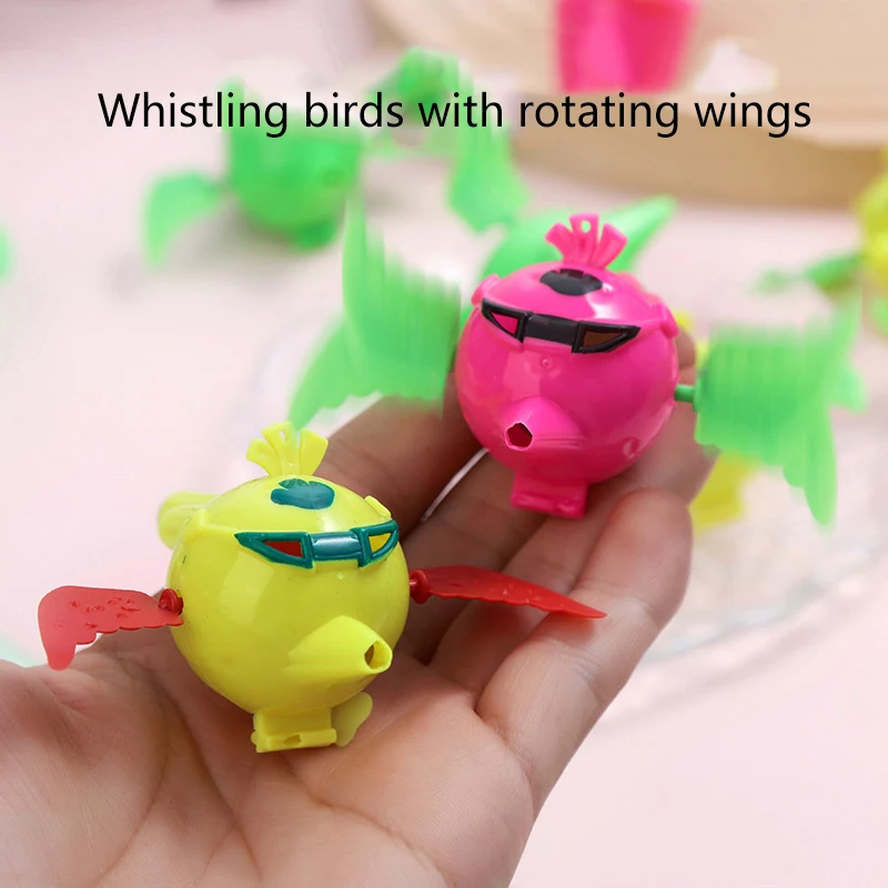 

New And Unique Whistling Birds Innovative A Whistling Toy With Rotating Wings Children's Egg Twisting Toy Prize Gift