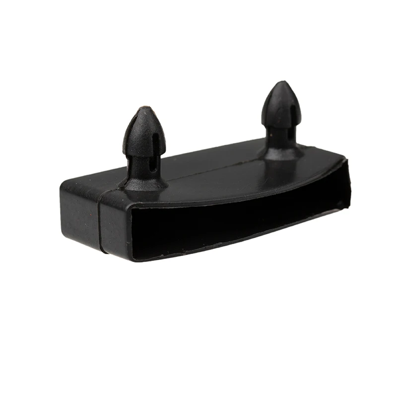 Lot de 50 embouts de rechange carrés en plastique noir, pour canapé-lit, support intérieur en caoutchouc, pièces de cadre