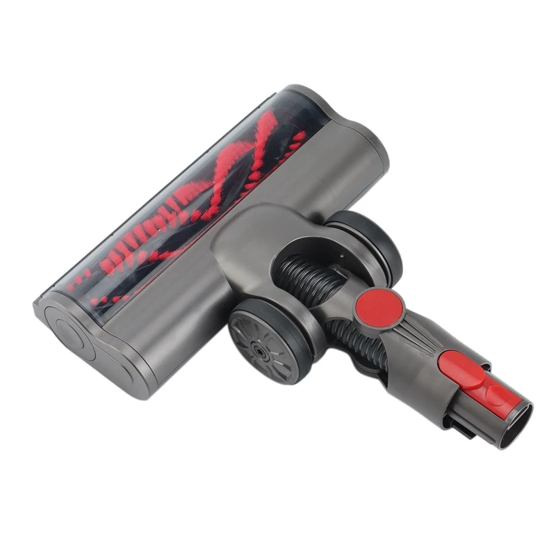

2X Motorized Brush With Bristle Roller Vacuum Cleaner Head For Dyson V7 V8 V10 V11 Floor Attachment With LED Headlights