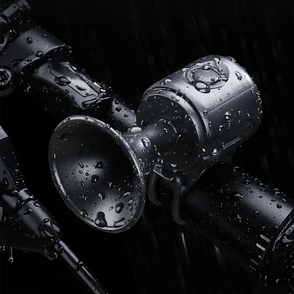 120dB Bike Horn Electric Bicycle Bell Handlebar Mount Waterproof Bicycle Accessories for Adults Kids Mountain Bike/Scooter