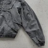 Y2K Denim Jacket American Splicing Style Gothic Vintage Trend Unisex Streetwear Punk High Street Oversized Leisure Zip Up Hoodie 3