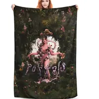 Melanies Singer Portals Blankets Martinez Music Album Decorative Flannel Throw Blanket For Couch Bed Warm Bedspread Gift Idea 1