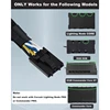 RGB Splitter For Corsair RGB HUB, Lighting Node Core And ICUE Commander CORE XT 4 Pin Male To Female Fan Extension Cable 6