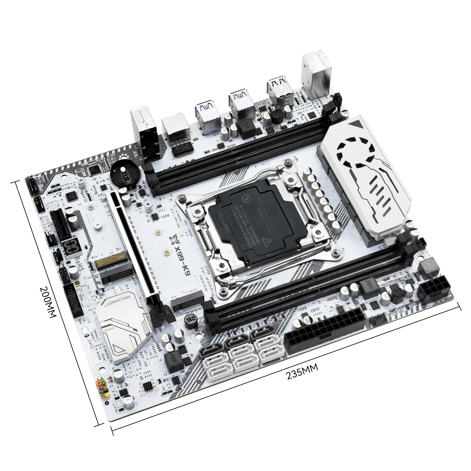 MACHINIST X99 K9 Motherboard LGA 2011-3 Support Xeon E5 V3/V4 CPU