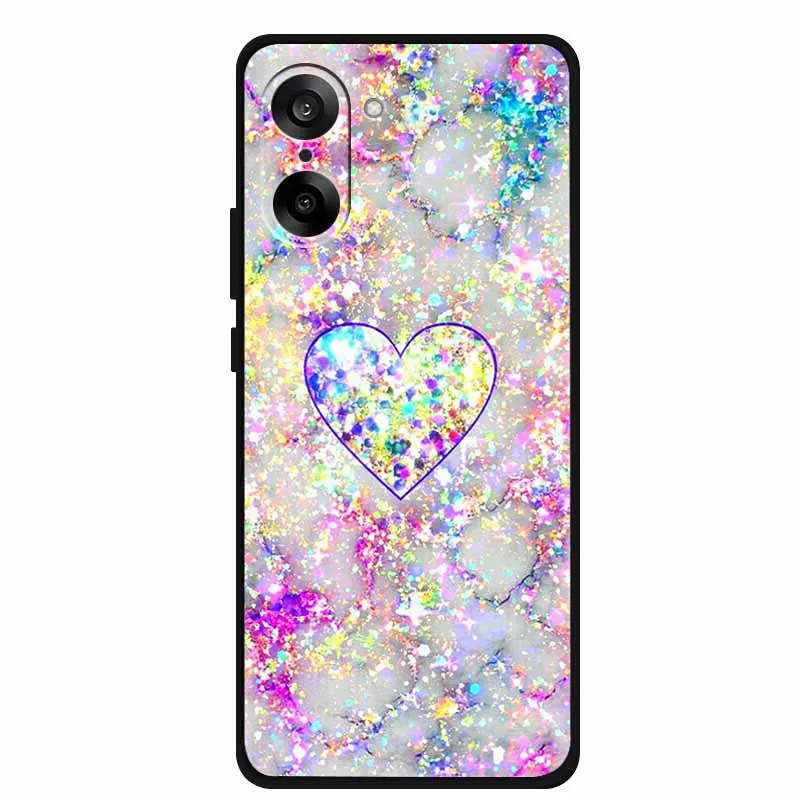 Sleek Black Soft Silicone Shockproof Phone Case