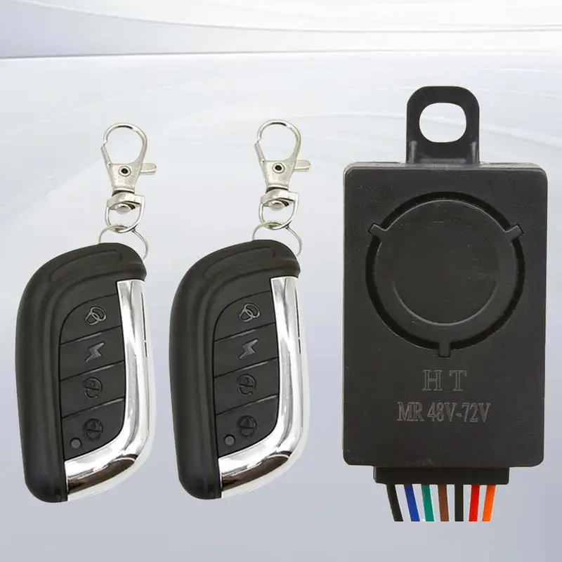 Scooter Alarm System Anti Theft Loud Sound Scooter Motion Sensor Alarm Anti Theft Security System Portable Electric