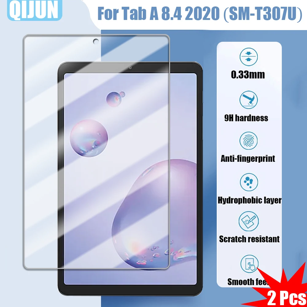 

Пленка из закаленного стекла для планшета Samsung Galaxy Tab A 8,4 дюйма, 2020, Взрывозащищенная и устойчивая к царапинам, 2 шт.