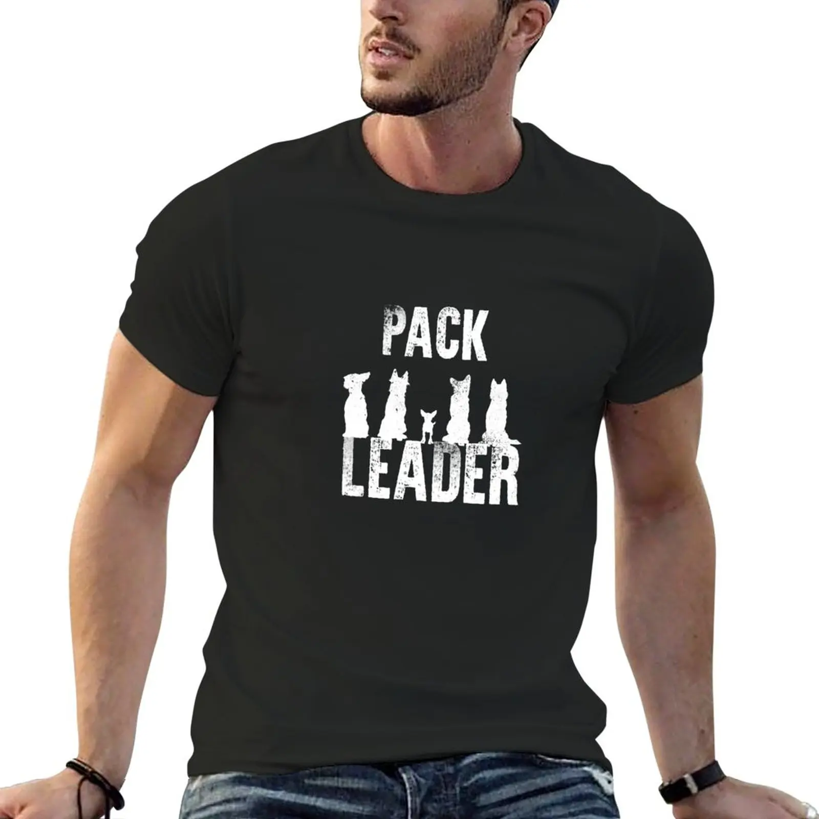 

New Pack Leader Art Design T-Shirt tops graphic t shirt mens graphic t-shirts