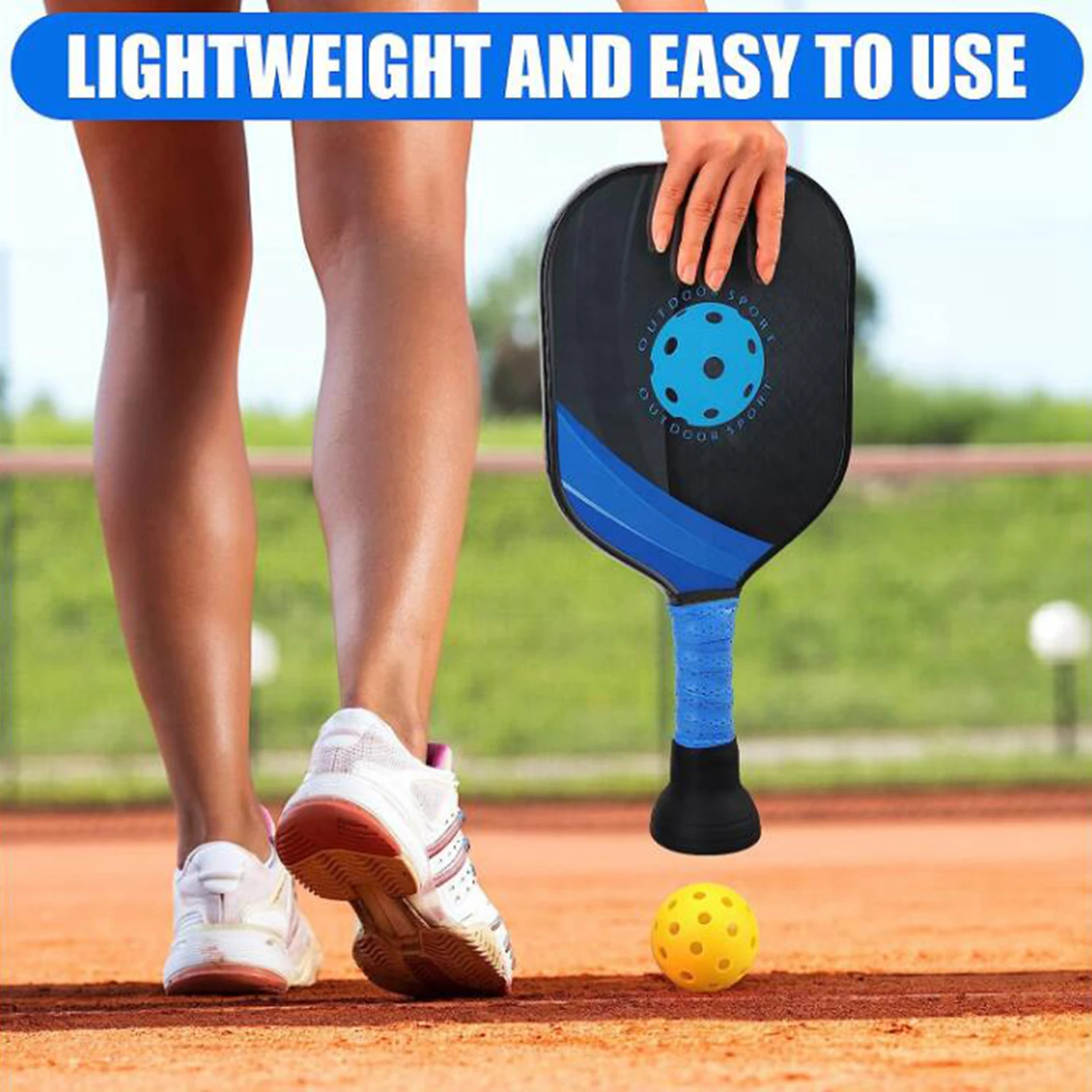 Pickleball Ball Retriever Portable Silicone Fits Any Paddles pickleball ball retriever