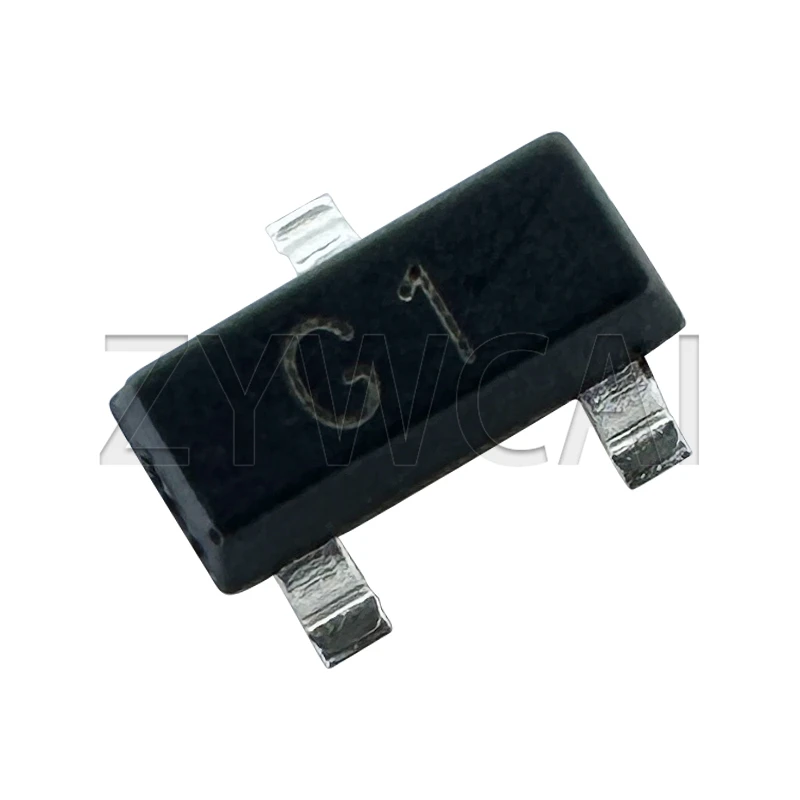 MMBT3904 1AM MMBT5401 2L NPN 50PCS MMBT5551 G1 MMBT3906 2A PNP SOT-23 transistor (BJT)