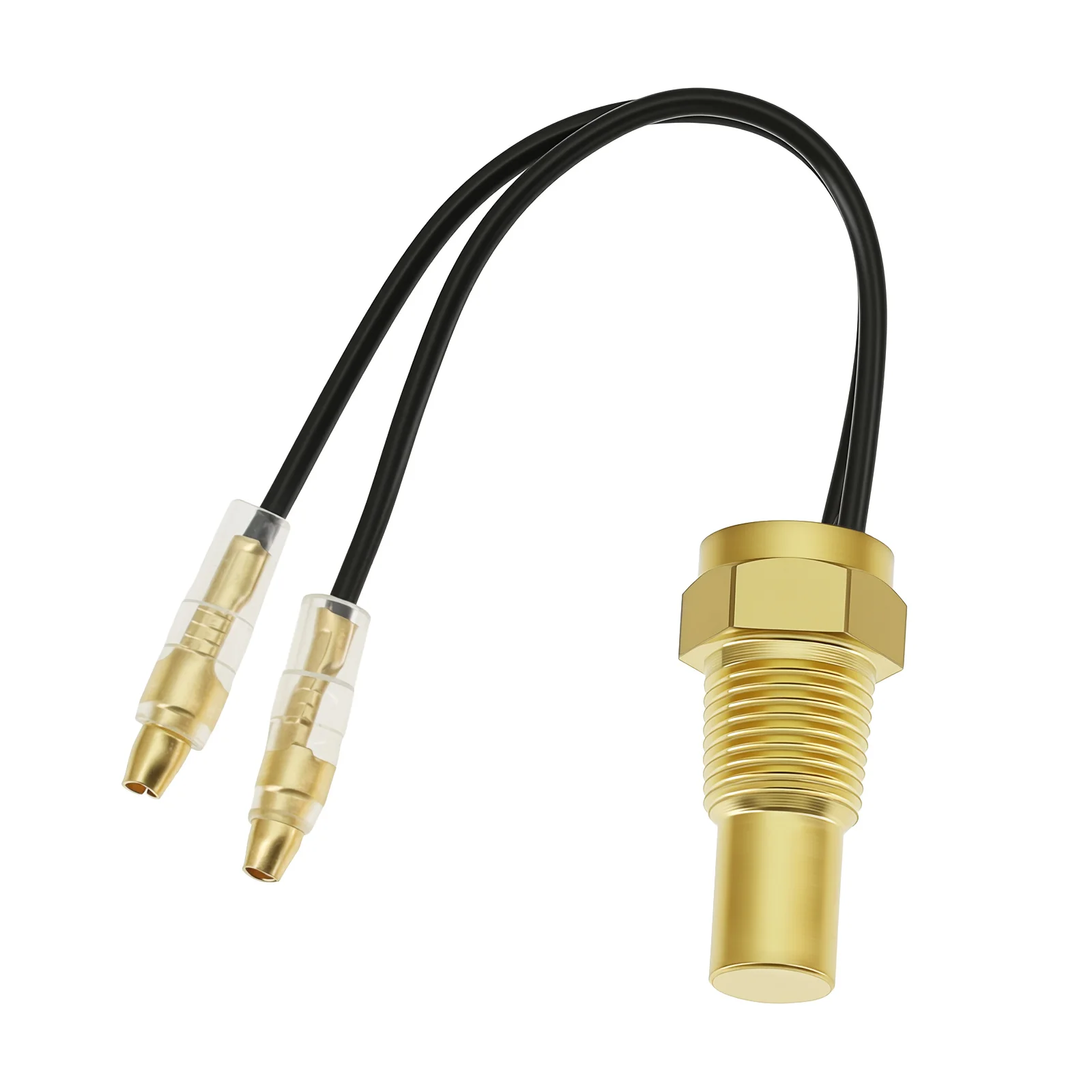 ZMFJH 1PCS 수온 센서 10MM 자동차 수온 센서 교체 1/8NPT 나사산 자동차 트럭 보트 선박 차량용 12V24V