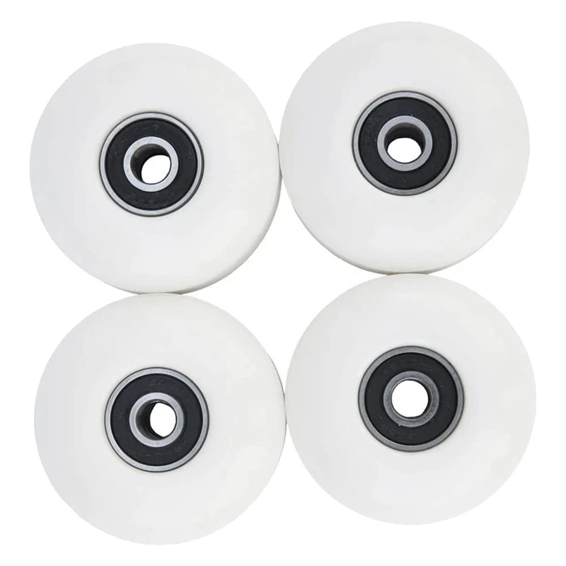 스케이트보드 휠 베어링 포함, 52mm 스트리트 휠, 스케이트보드 트릭, 4 개 세트