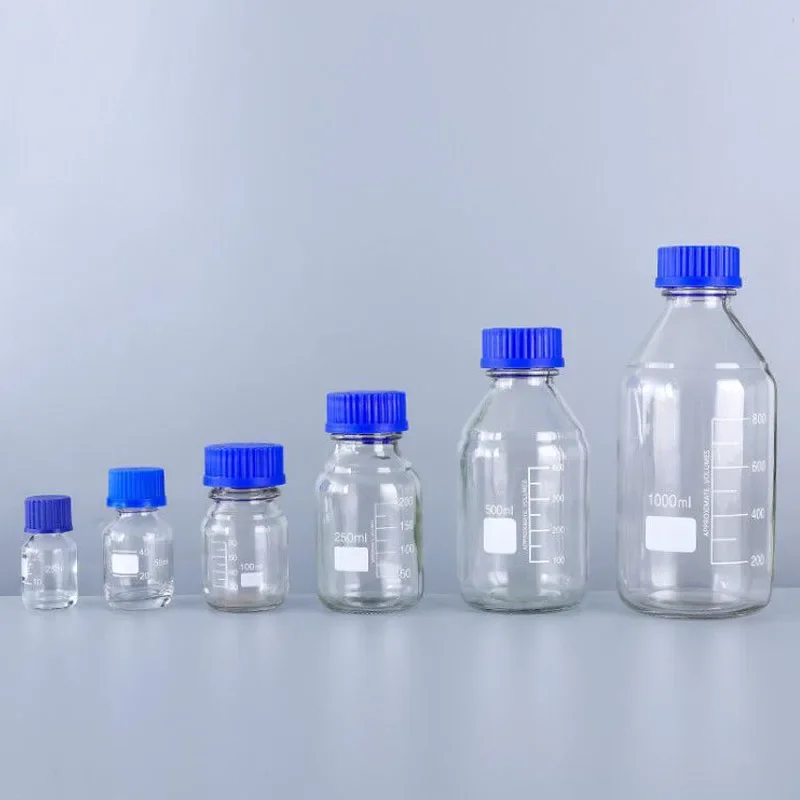 PATIKIL 12 Pack Reagent Edia Storage Bottles, 50l Borosilicate Glass - View #2