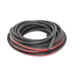 Universal Dustproof Windshield & Door Seal Strip - Noise Insulation & Weatherproofing Trunk Sealer (10m) (10m)