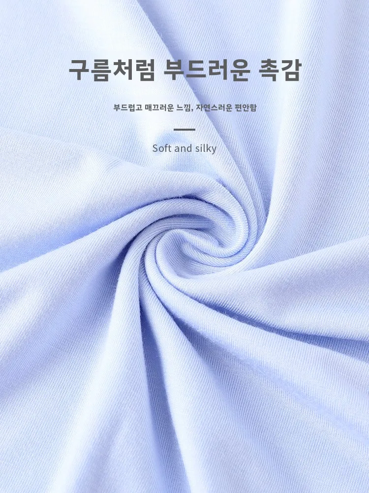 어린이 여름 모달 원피스 잠옷 얇은 에어컨용 루즈핏 수면복 발차기 방지 담요 캐주얼 홈웨어