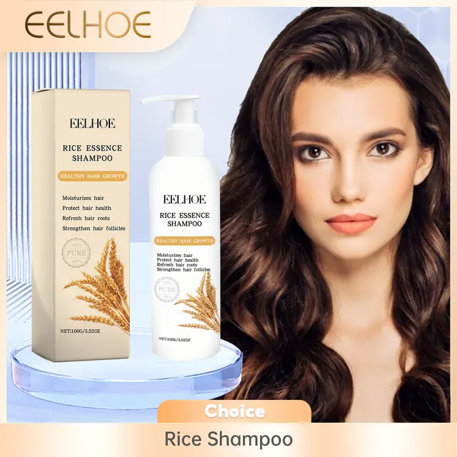 Reisshampoo und Spülung für das Haarwachstum, feuchtigkeitsspendende Kopfhaut, Tiefenreinigung, um das Haaröl von Rosmarin-Shampoo zu stärken, 100 g