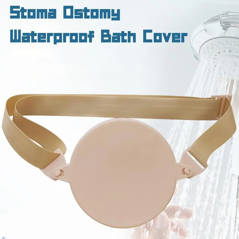 

Stagnation Bag Protector Waterproof Bath Cover Adjustable Accessory With Stoma Pouch Belt Supply Care Ostomy Closure Assit A2K8