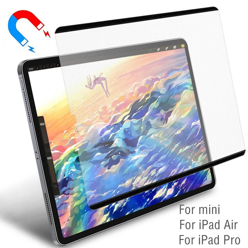 Protector De Pantalla Mate Tipo Papel Para IPad Air 11 Pulgadas (M3/M2 2025/2024) - Anti-reflejos, Tacto De Papel, Compatible Con Apple Pencil