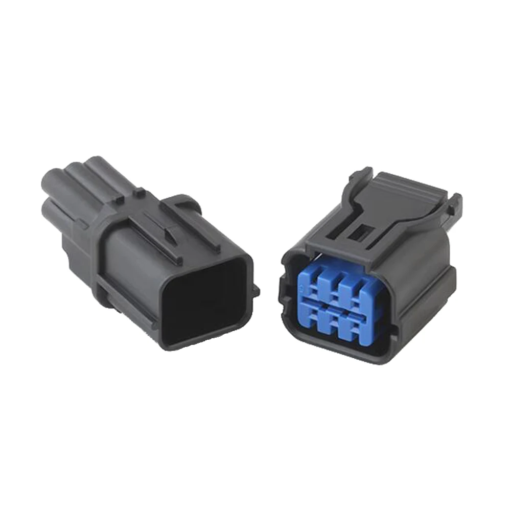 

100SET HP285-06021 HP281-06020 car male wire Harnes cable 6 pin automotive connector waterproof plug Include terminals seal