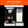 NEW 6-in-1 Espresso Machine with Built-In Milk Frother, 15-BAR Pump, Digital Display, One-Touch Single or Double Shot 3
