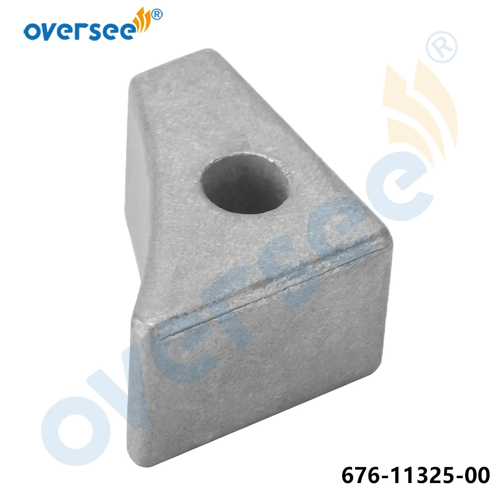OVERSEE 676-11325-00 ANODE Replace For Yamaha Outboard Engine 676-11325-00-00