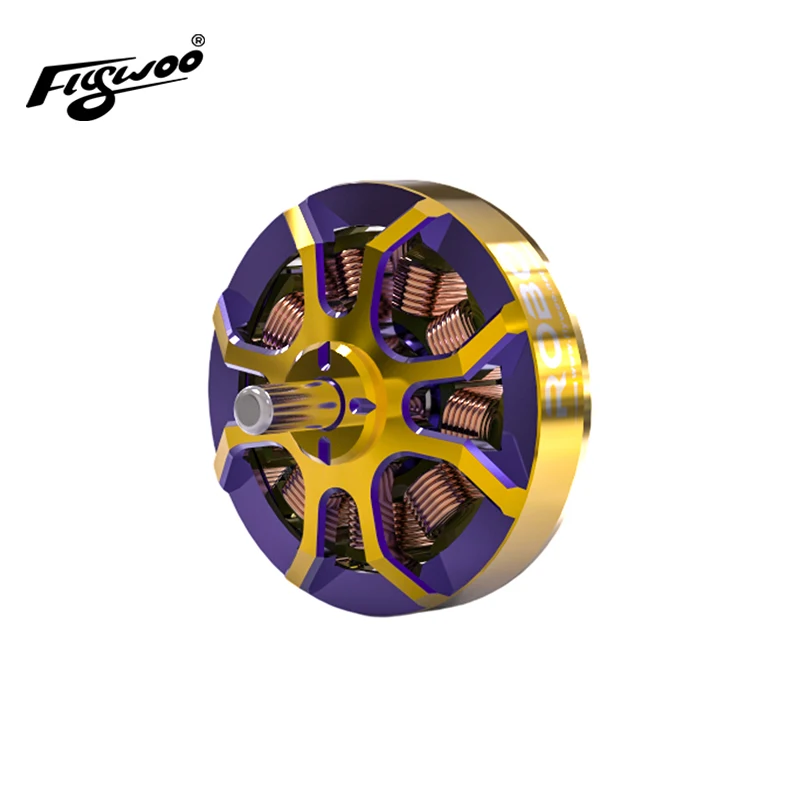 Flywoo ROBO 1002 Fpv 모터, 골드 퍼플, 19800KV, 23500KV, 새 버전