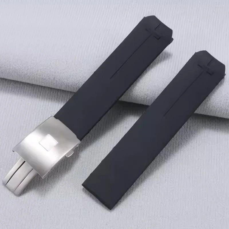 Cinturino In Silicone Di Alta Qualità Per Tissot 1853 Tengzhi T-Touch Cinturino In Gomma Originale T013 Cinturini In Gomma Muslimblack Orange