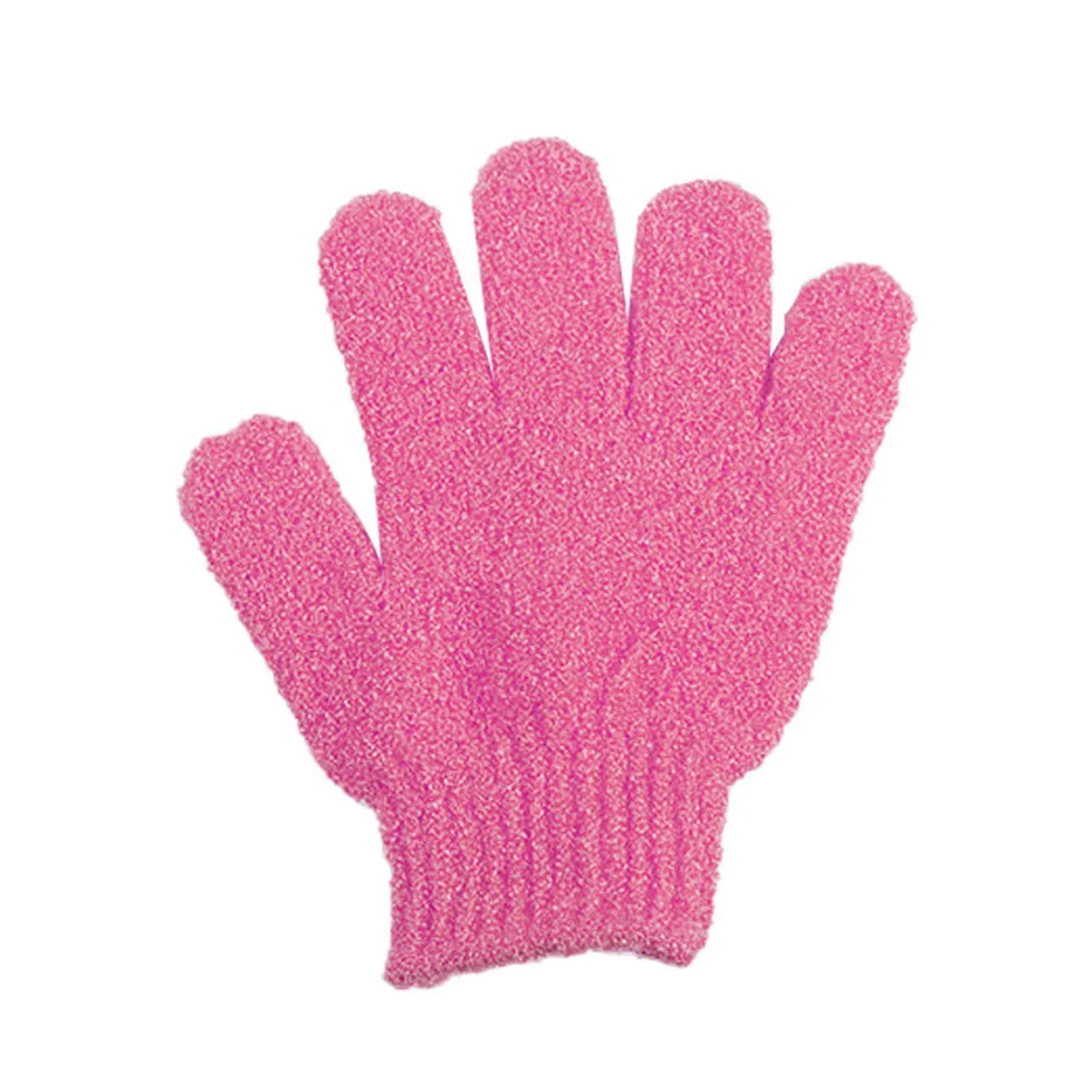 15 Pcs Bath Towels Towels Double Sided Exfoliating Glove Type Wash Shower Brush Back Massage